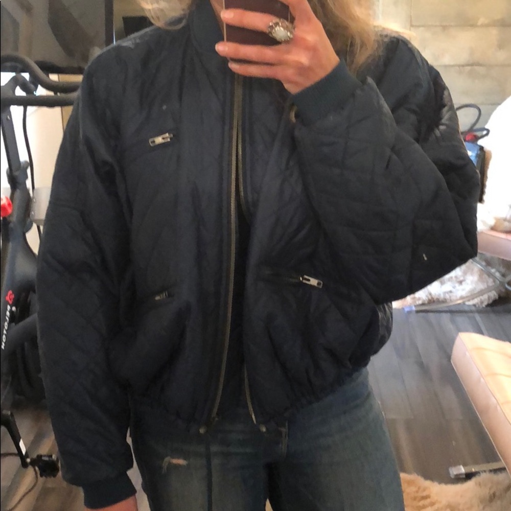 Free people quilted doleman jacket NWT